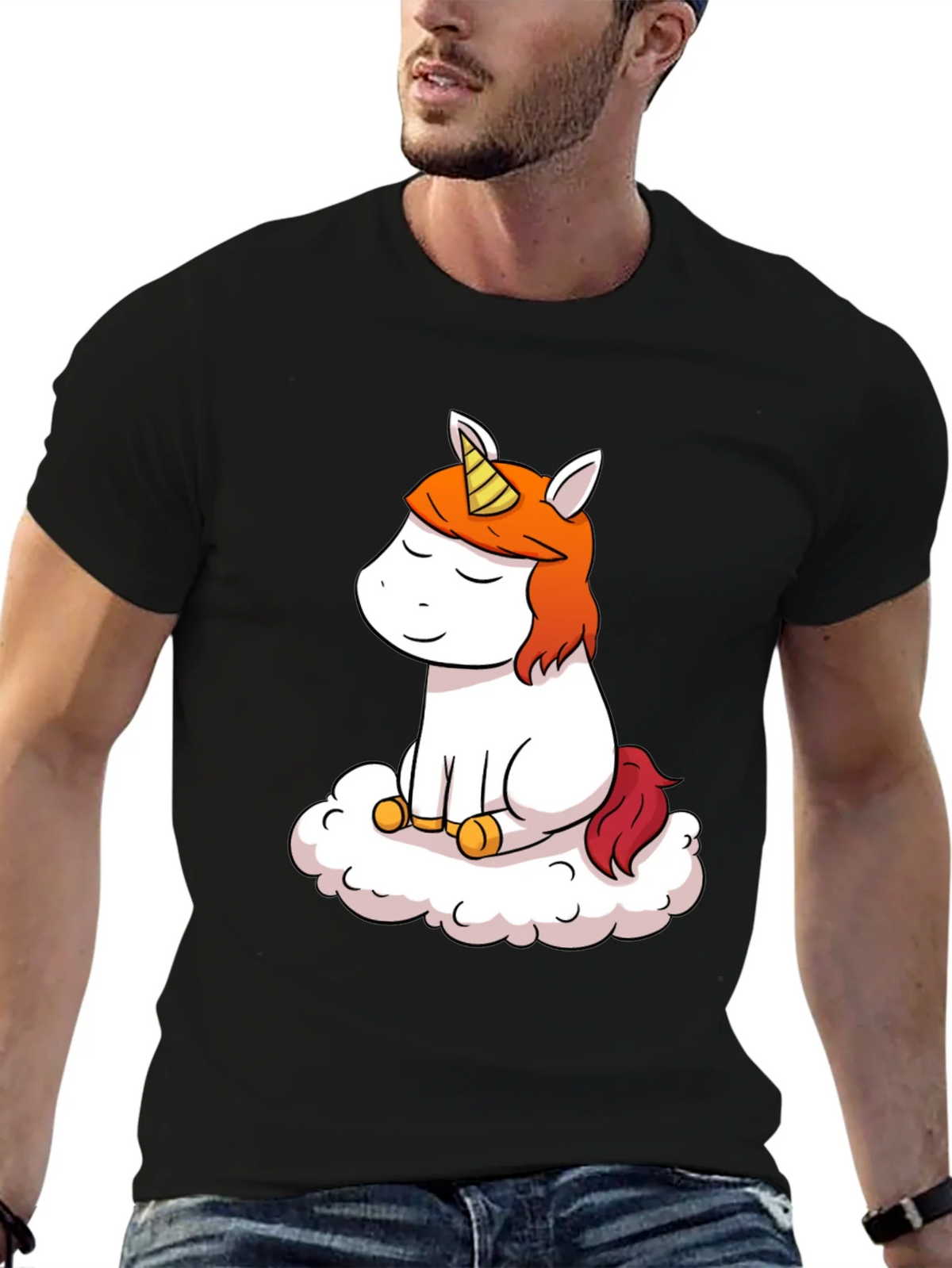 Unicorn Cloud T-Shirt - Whimsical Graphic Tee product image 6