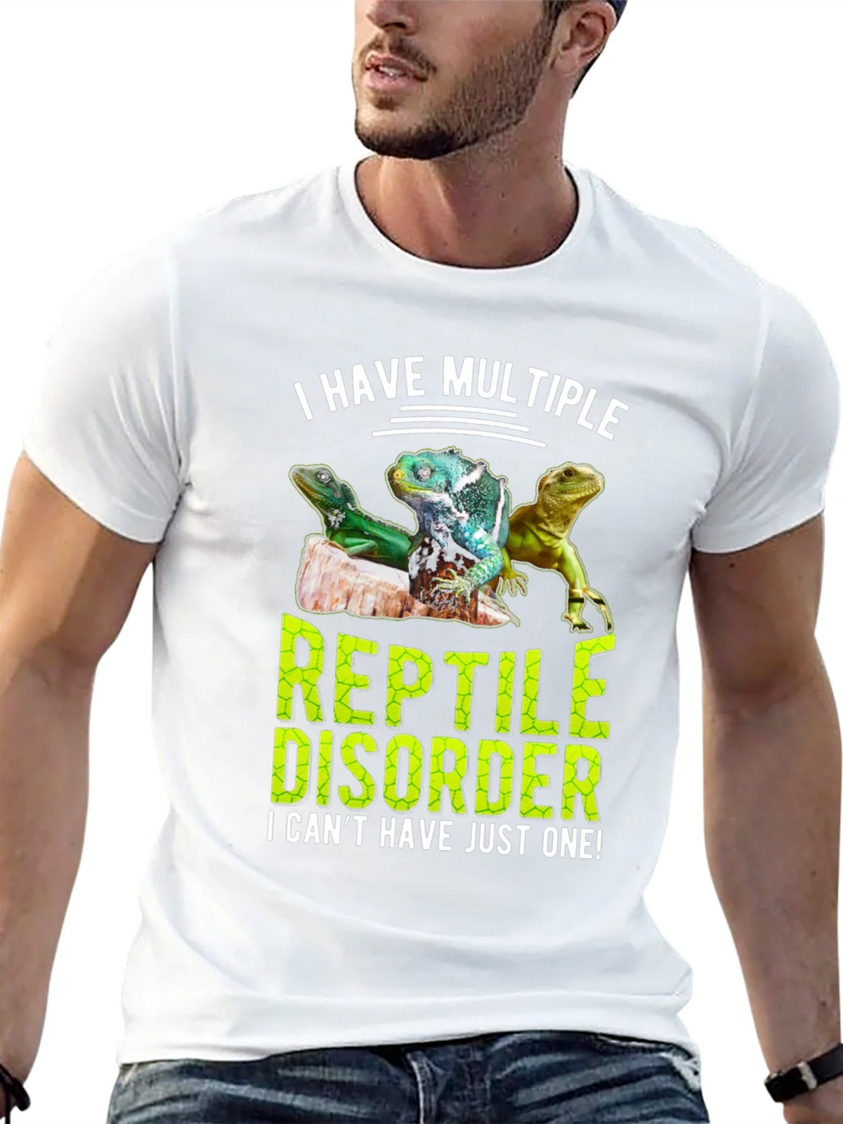 Reptile Disorder T-Shirt - Multiple Lizards Graphic Tee product image 12