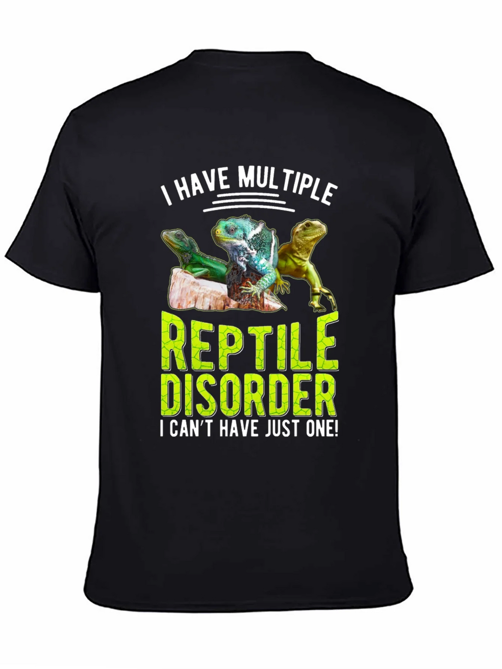 Reptile Disorder T-Shirt - Multiple Lizards Graphic Tee product image 4