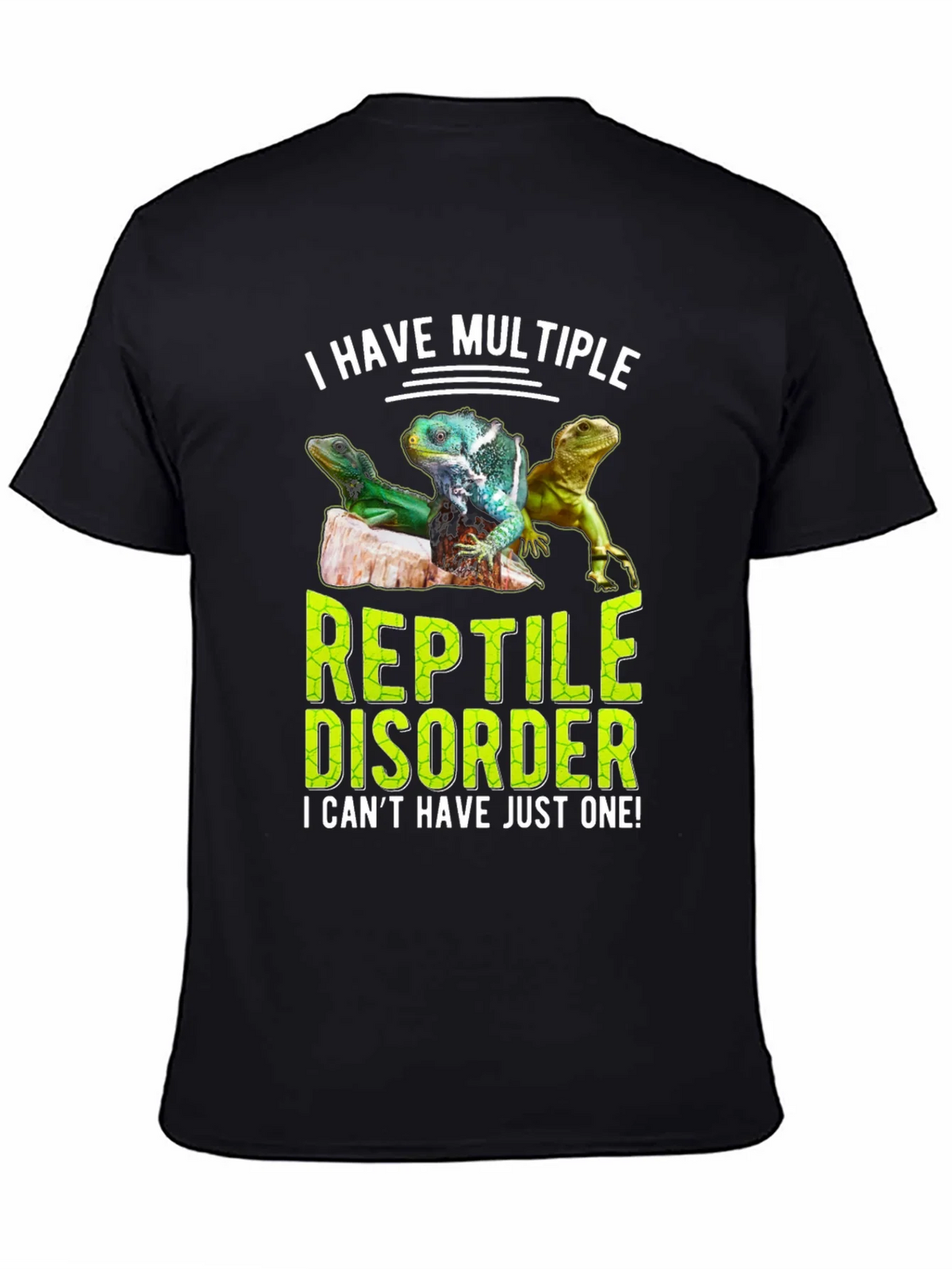 Reptile Disorder T-Shirt - Multiple Lizards Graphic Tee product image 4