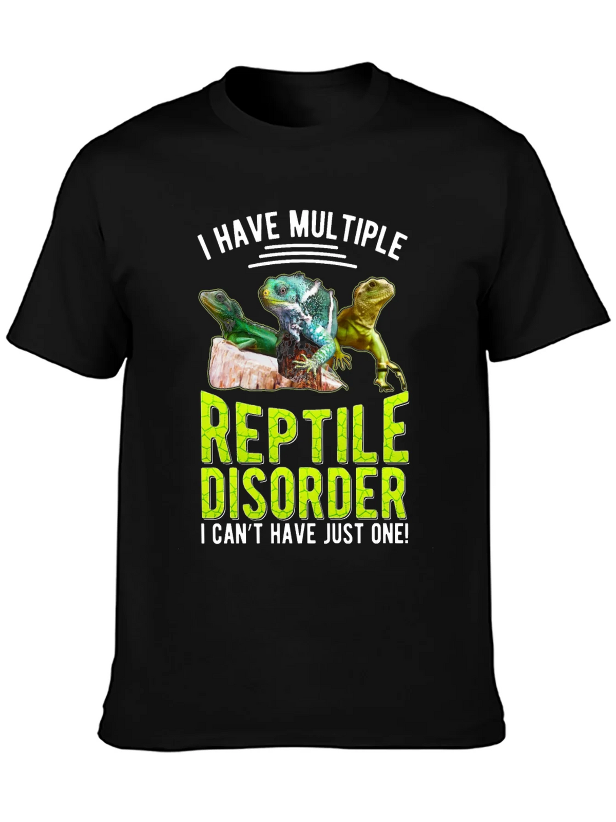 Reptile Disorder T-Shirt - Multiple Lizards Graphic Tee product image 3