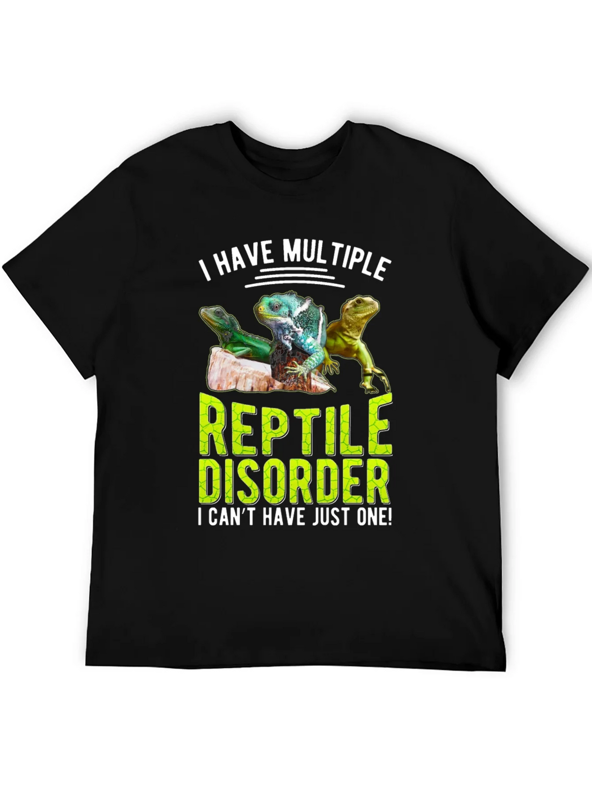 Reptile Disorder T-Shirt - Multiple Lizards Graphic Tee product image 5