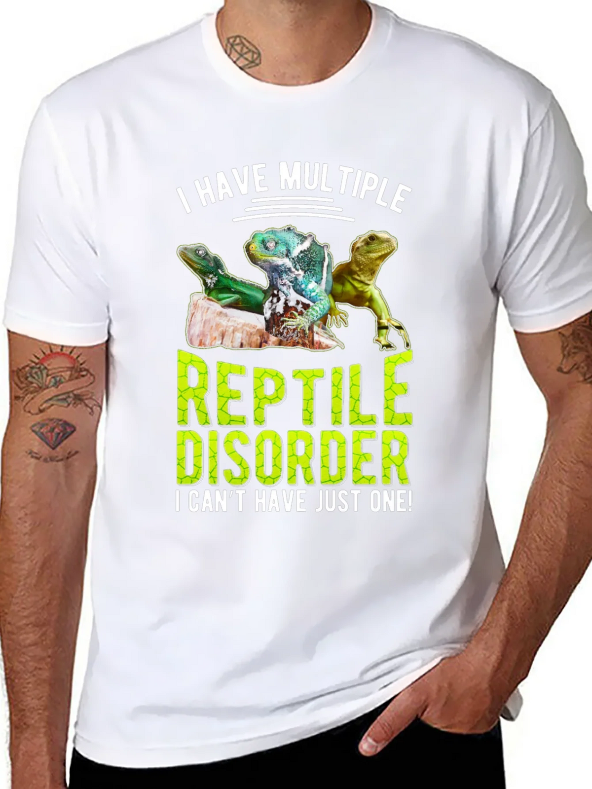 Reptile Disorder T-Shirt - Multiple Lizards Graphic Tee product image 7