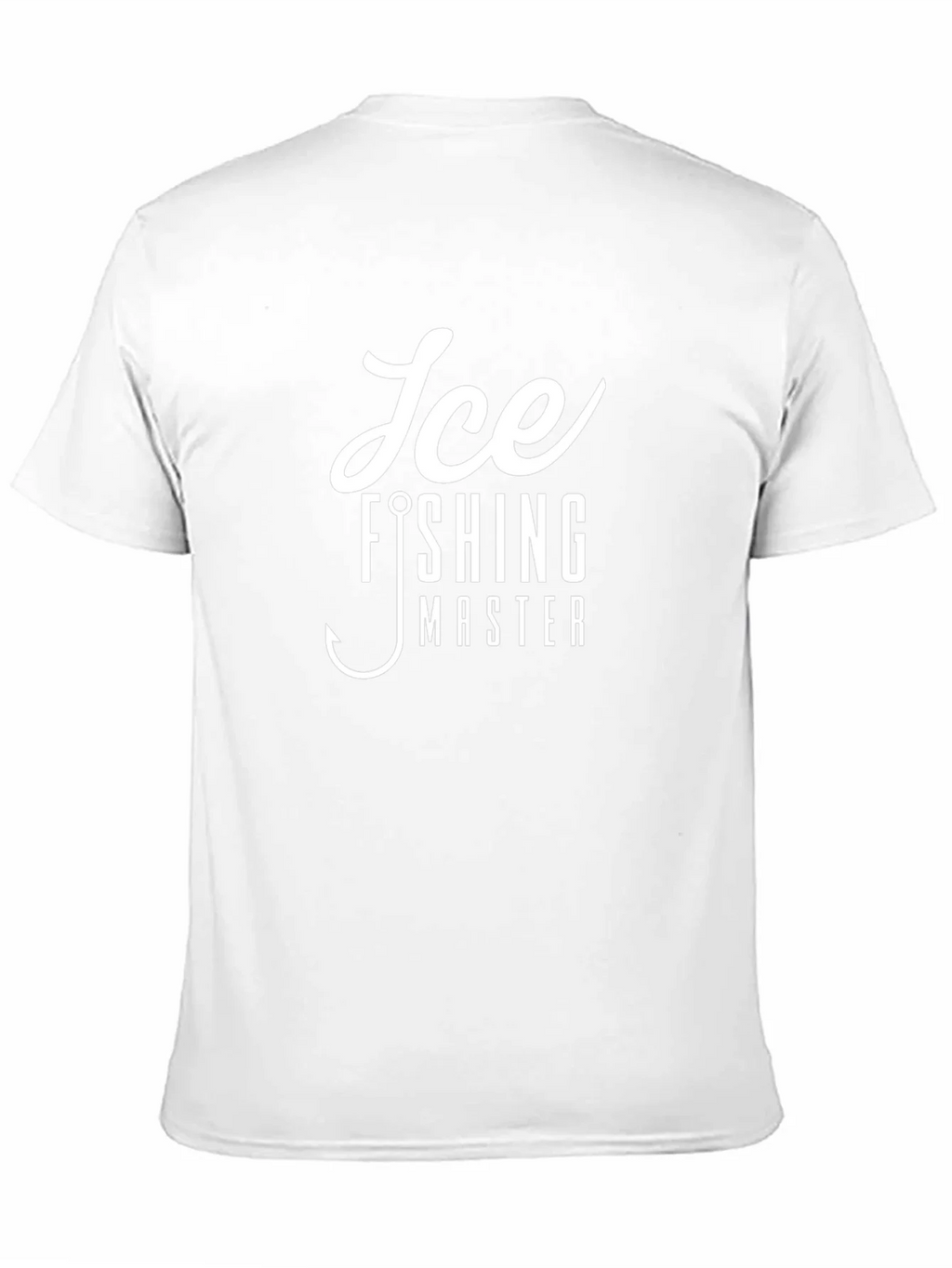Ice Fishing Master Graphic Tee - Black Cotton T-Shirt product image 10