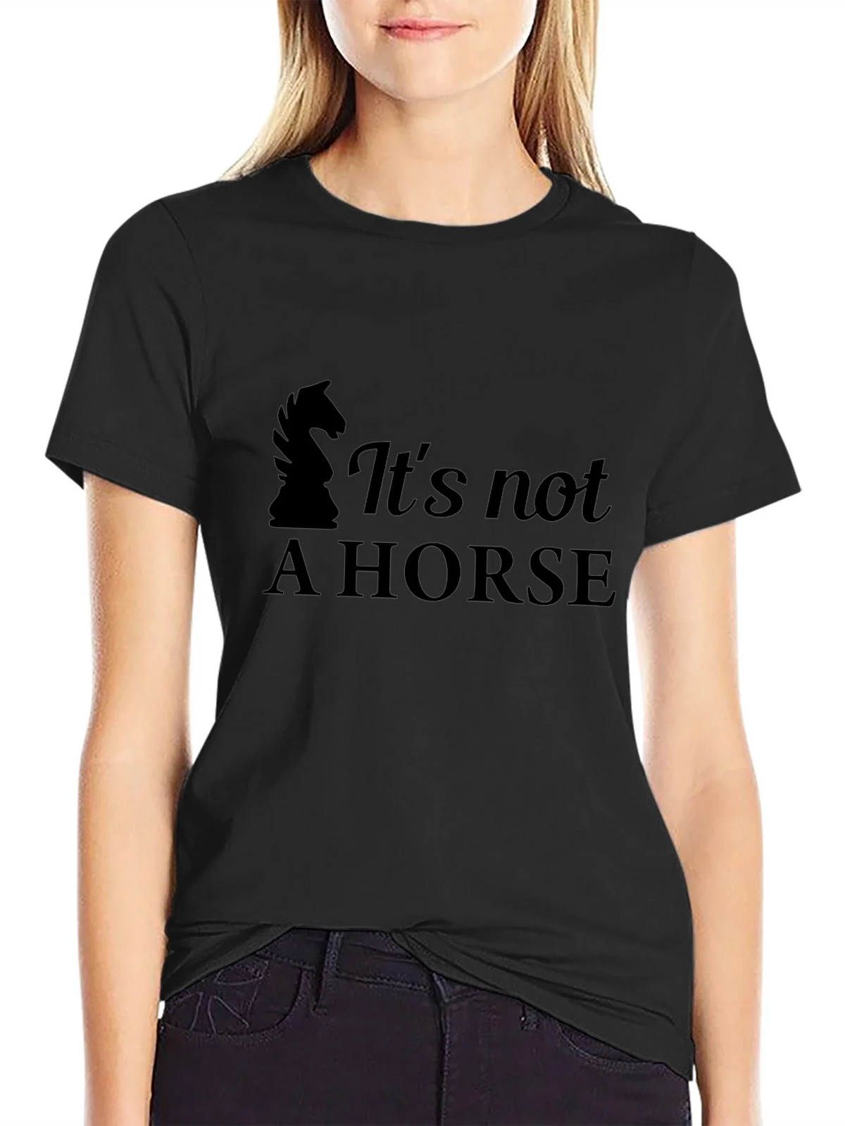 Its Not A Horse T-Shirt - Chess Knight Tee product image 2