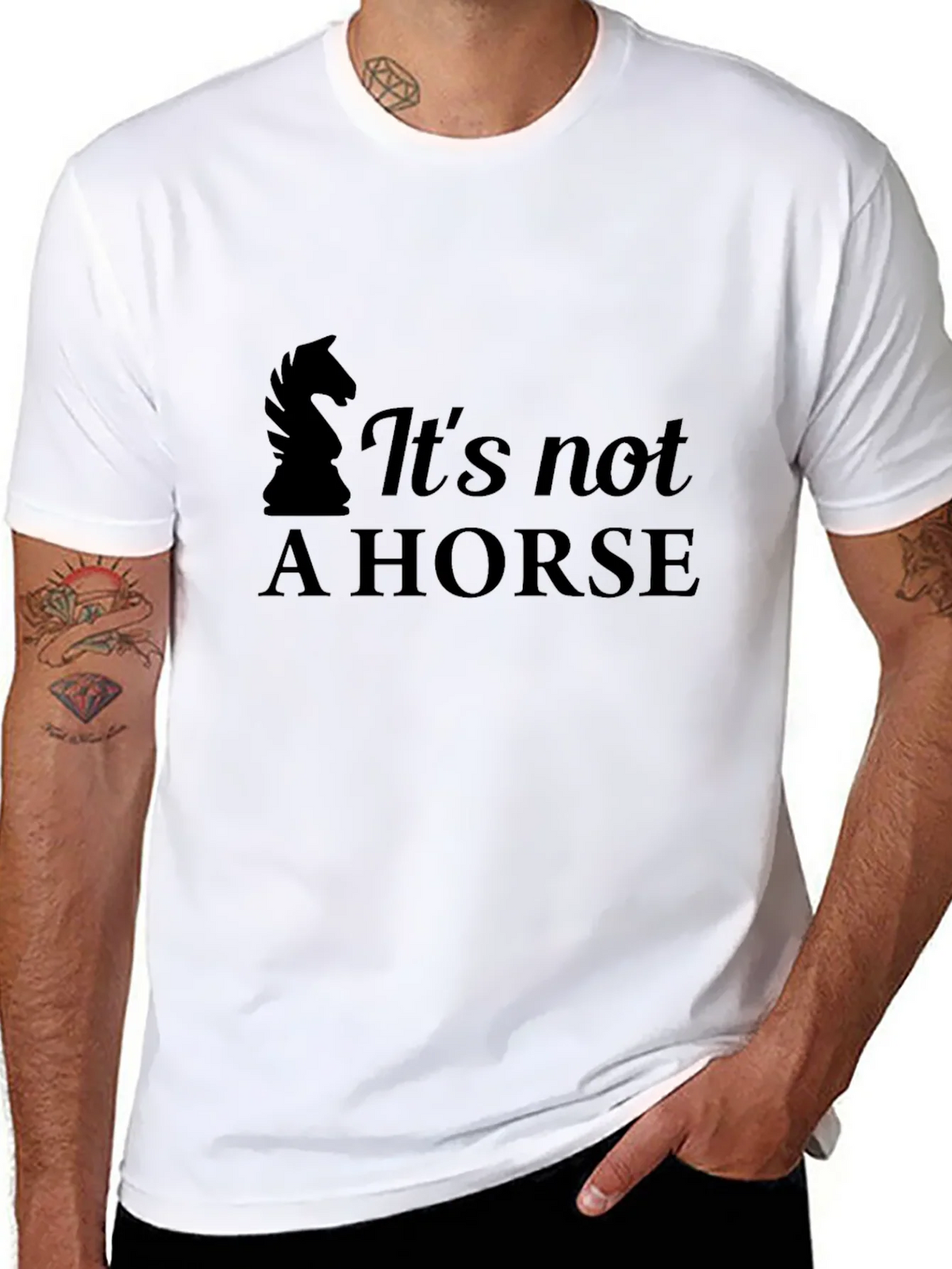 Its Not A Horse T-Shirt - Chess Knight Tee product image 7