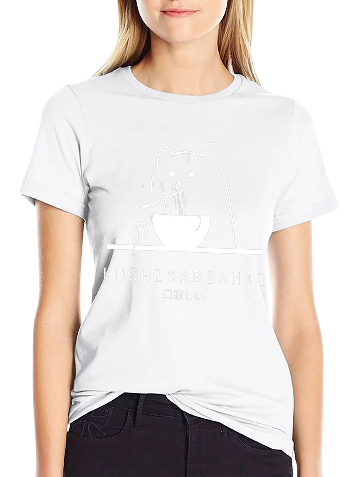 Kuchisabishii Cat Ramen T-Shirt product image 8