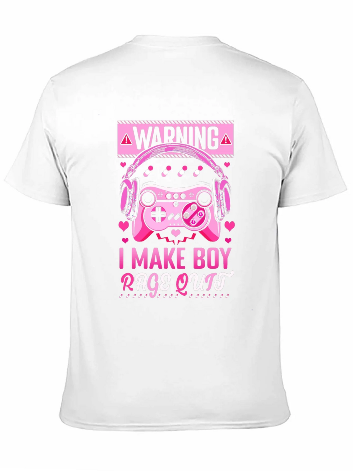 Gamer Girl I Make Boy Rage Quit Black T-Shirt product image 10