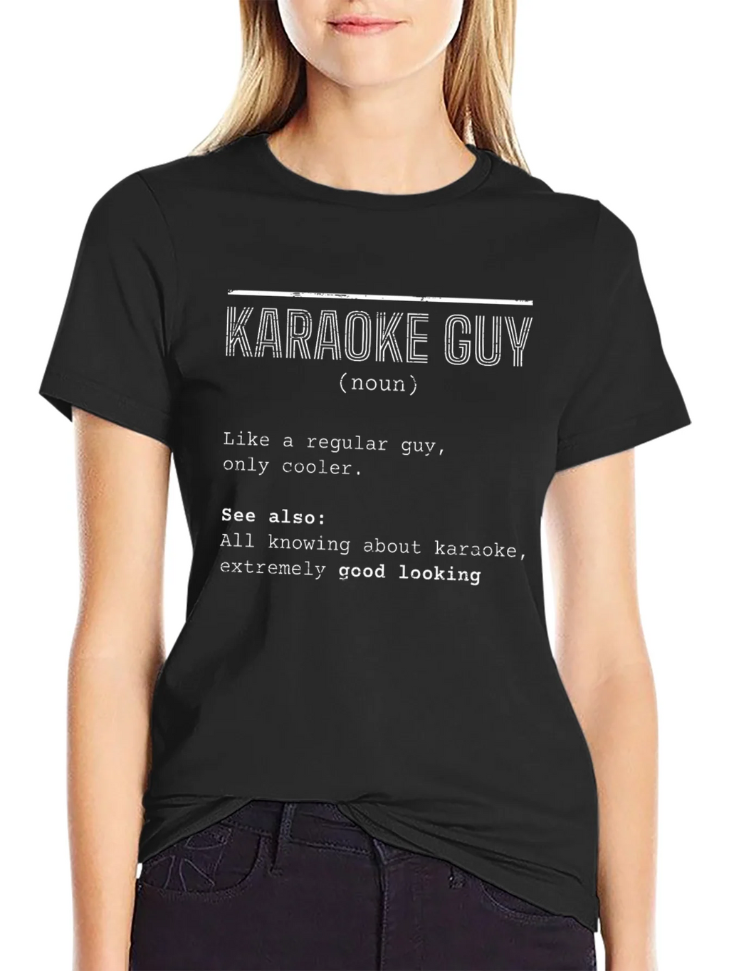 Karaoke Guy T-Shirt - Definition Style Tee product image 2