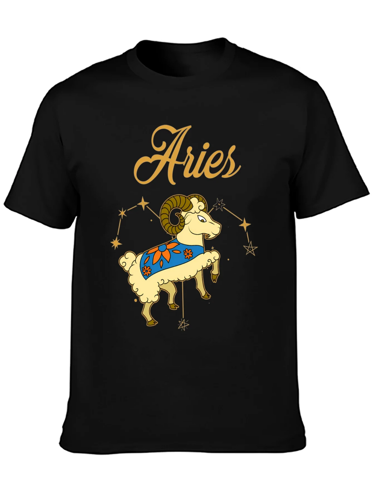 Aries Zodiac Graphic T-Shirt product image 3