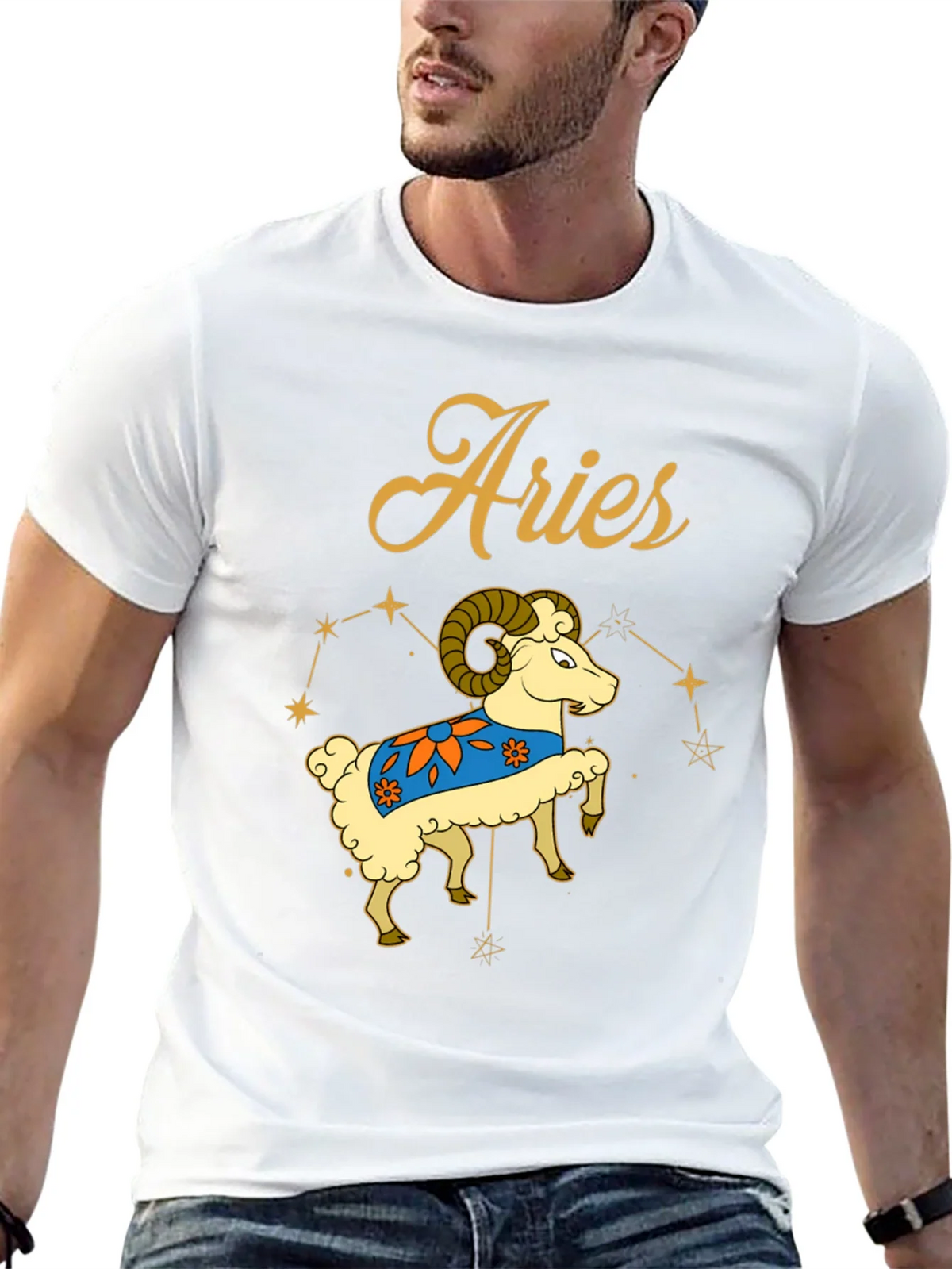Aries Zodiac Graphic T-Shirt product image 12