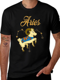 Aries Zodiac Graphic T-Shirt product image 1