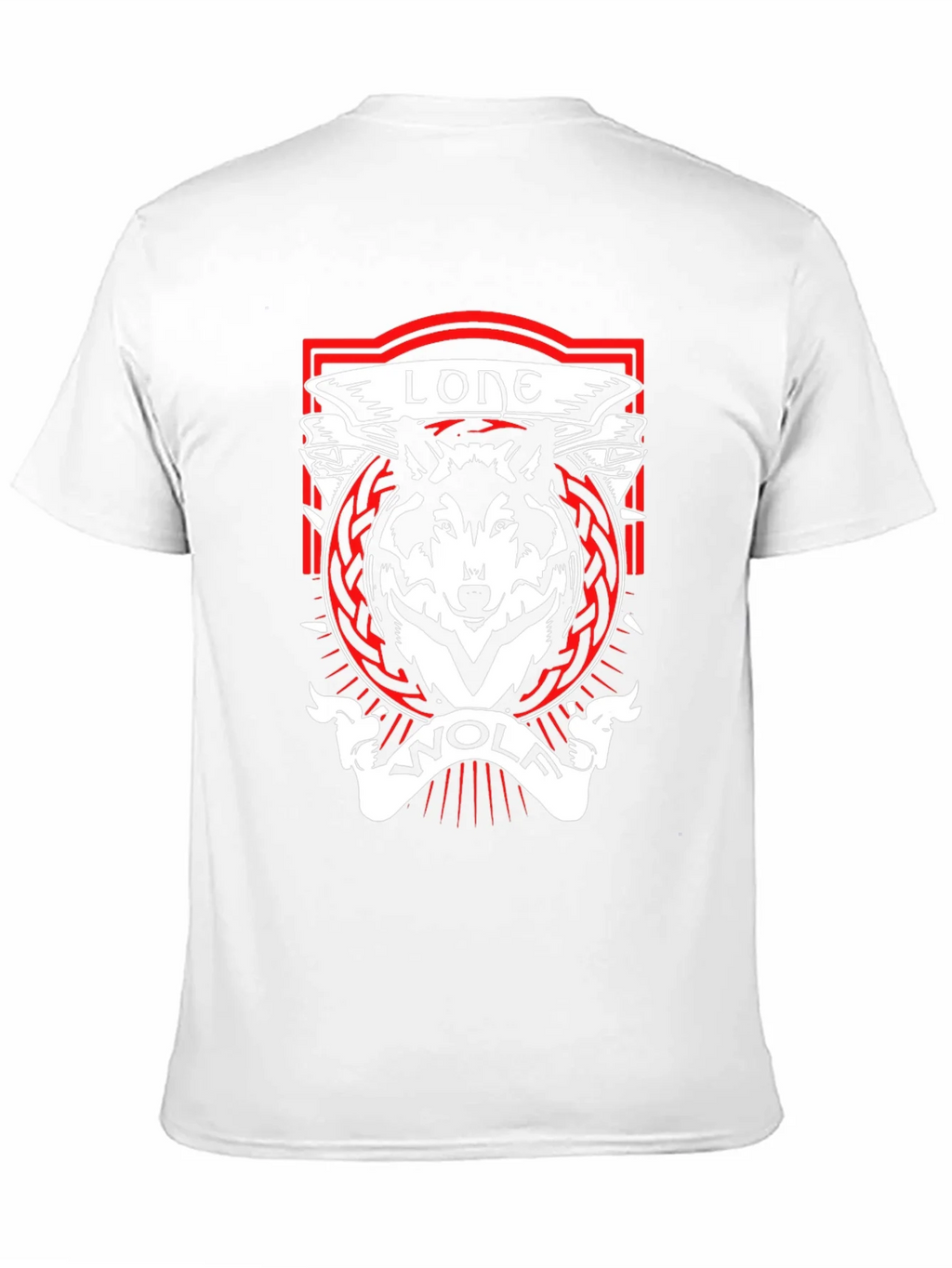 Lone Wolf Graphic Tee - Black Cotton T-Shirt product image 10
