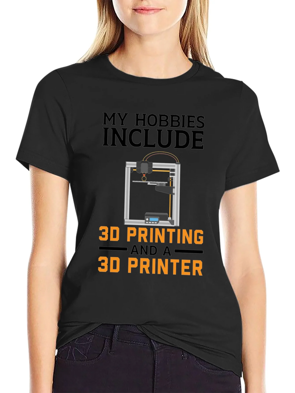 3D Printing Hobby T-Shirt - Funny 3D Printer Gift product image 2