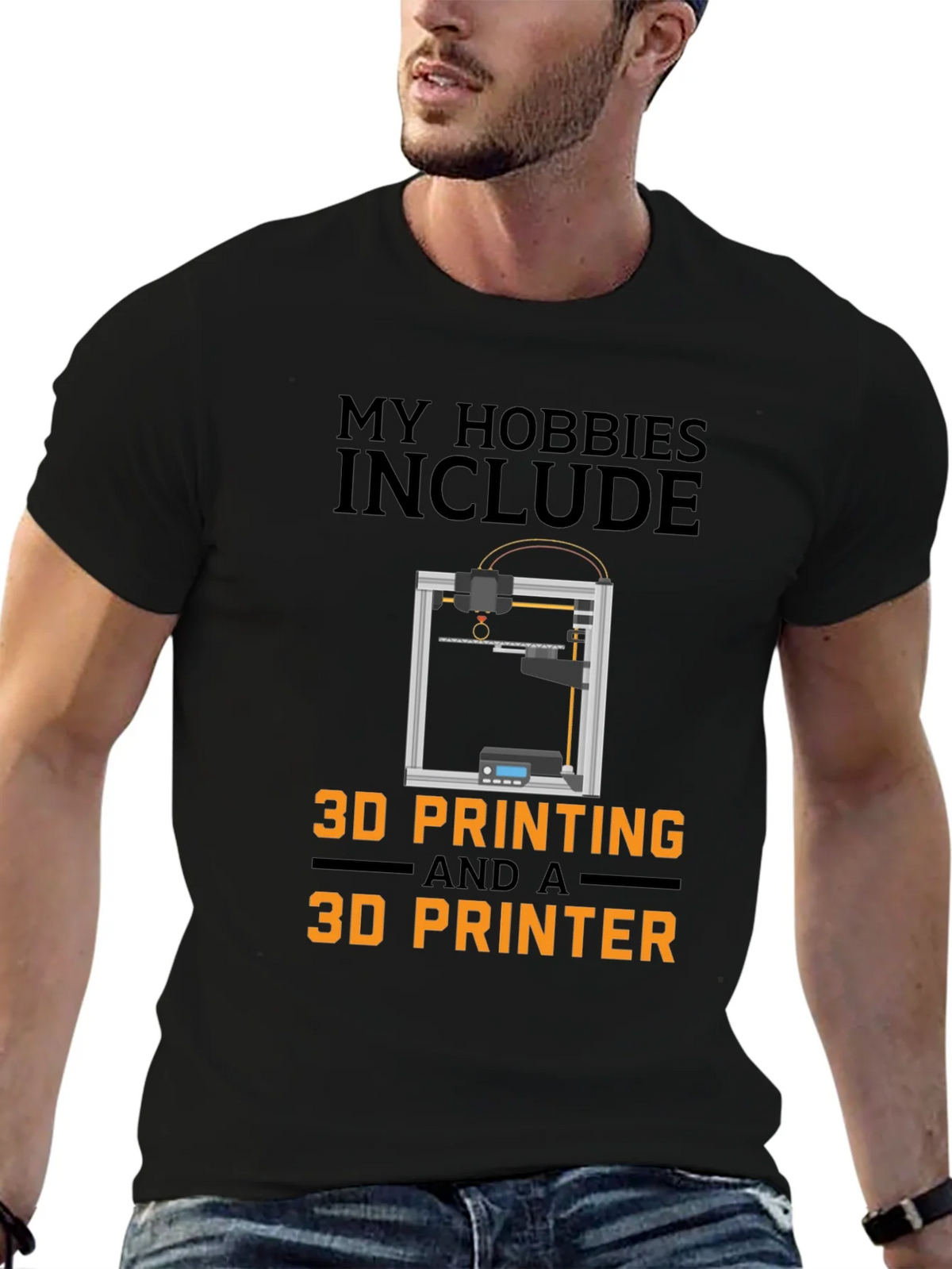 3D Printing Hobby T-Shirt - Funny 3D Printer Gift product image 6