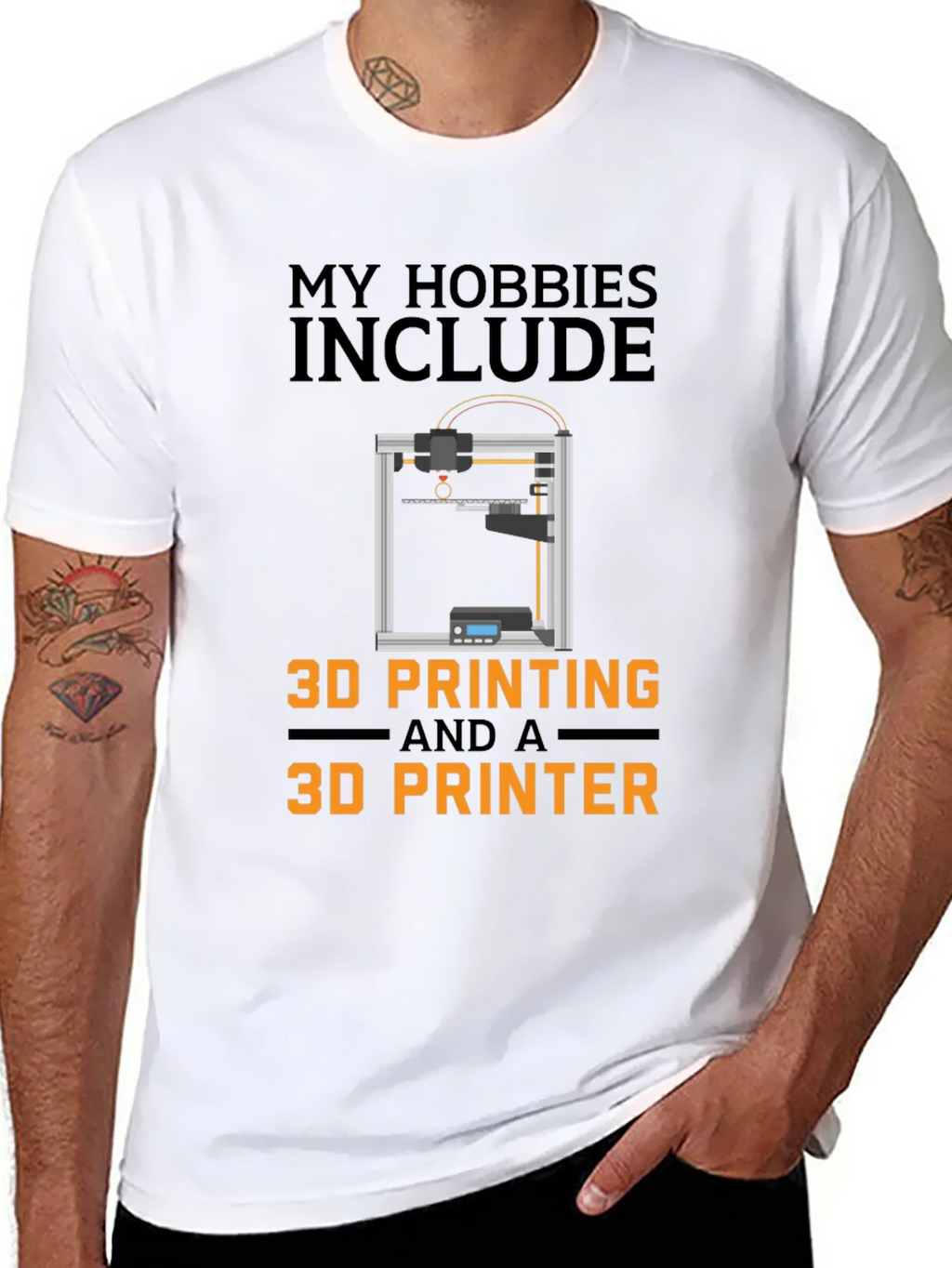 3D Printing Hobby T-Shirt - Funny 3D Printer Gift product image 7