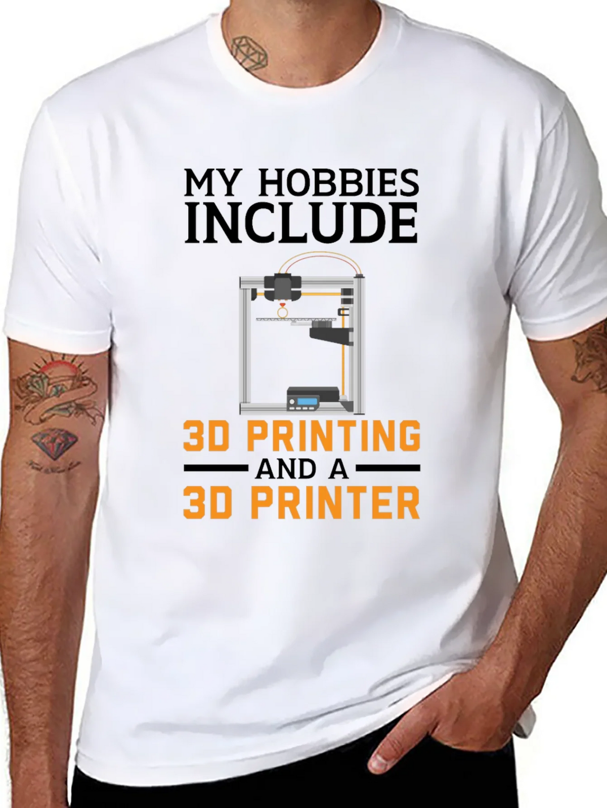 3D Printing Hobby T-Shirt - Funny 3D Printer Gift product image 7