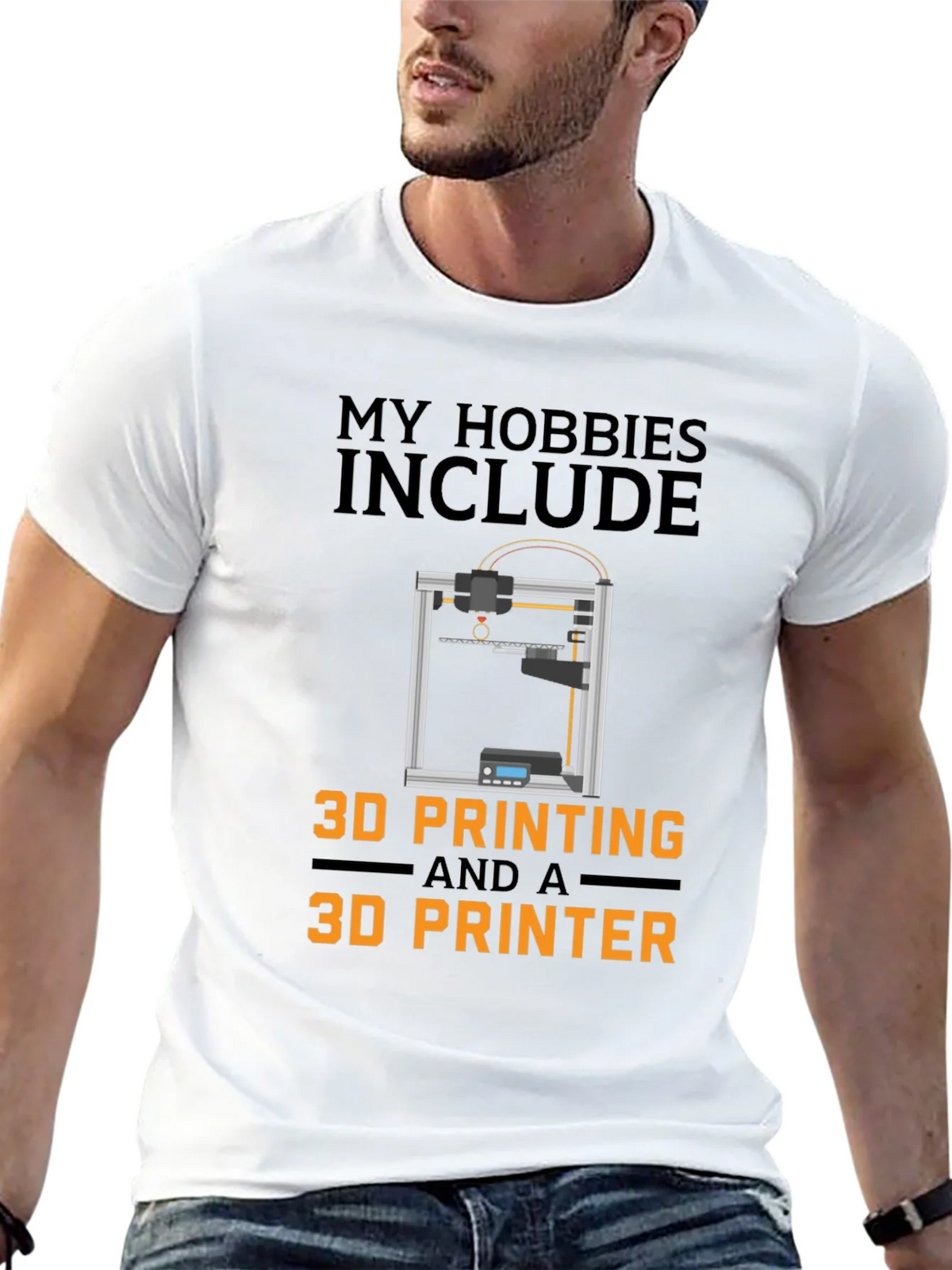 3D Printing Hobby T-Shirt - Funny 3D Printer Gift product image 12