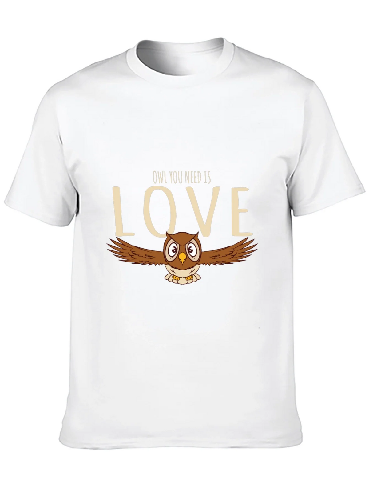 Owl You Need Is Love T-Shirt - Cute Bird Graphic Tee product image 9