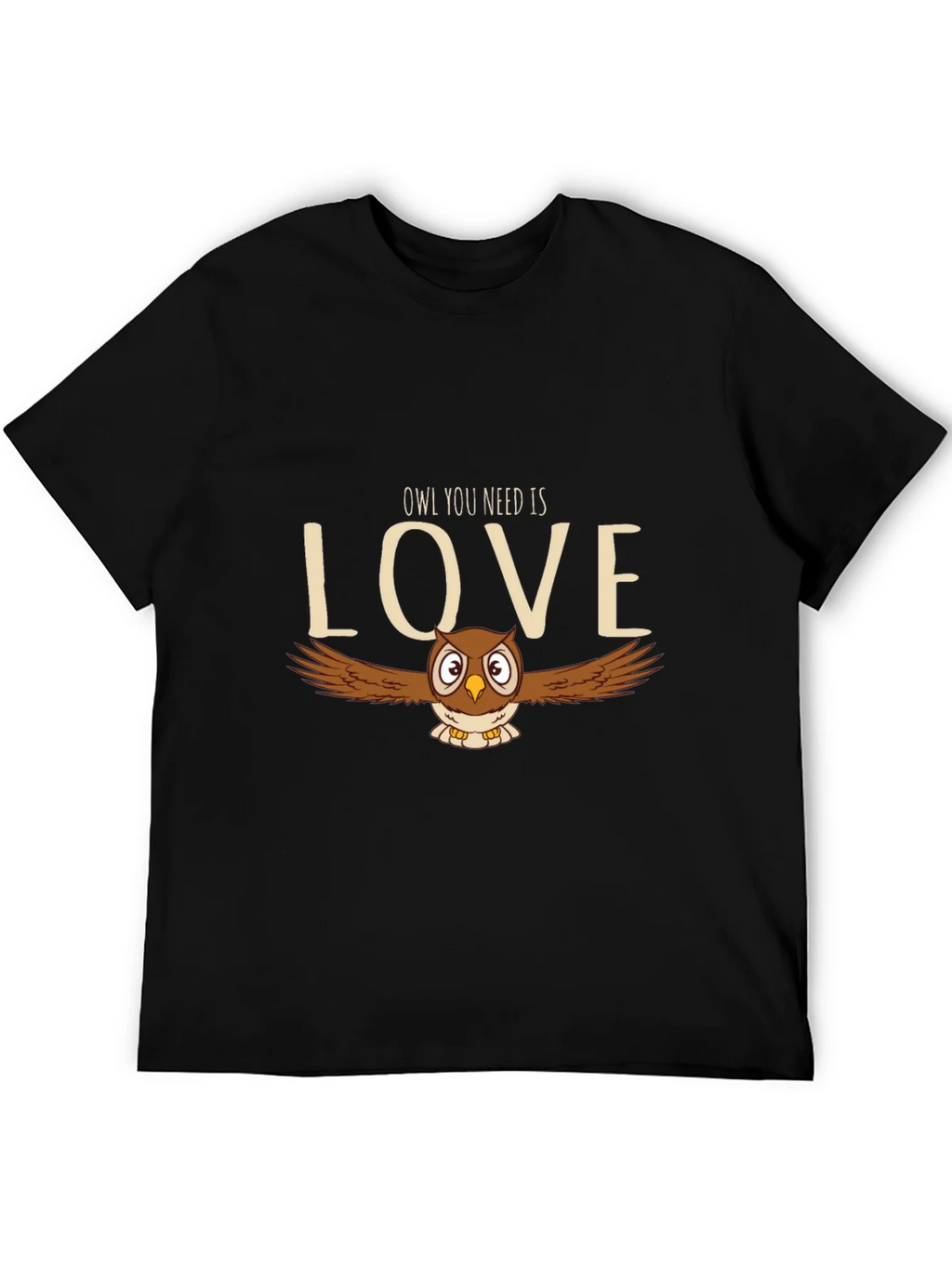 Owl You Need Is Love T-Shirt - Cute Bird Graphic Tee product image 5