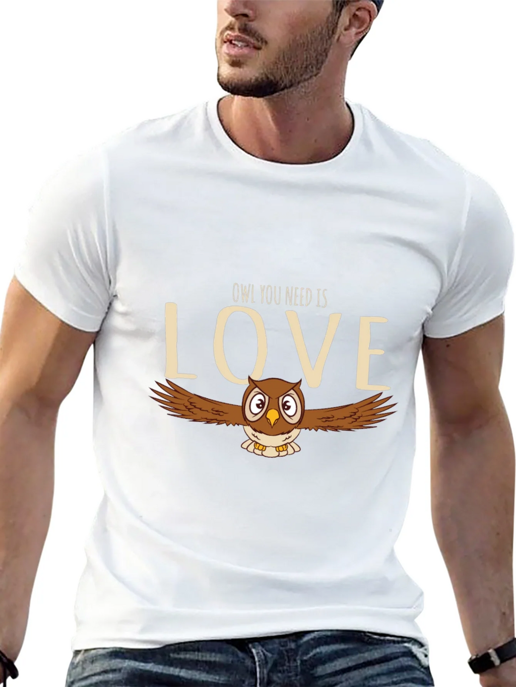 Owl You Need Is Love T-Shirt - Cute Bird Graphic Tee product image 12