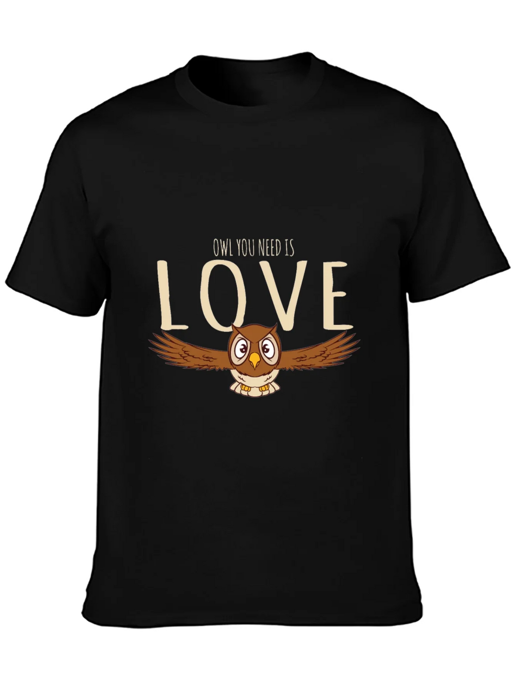 Owl You Need Is Love T-Shirt - Cute Bird Graphic Tee product image 3