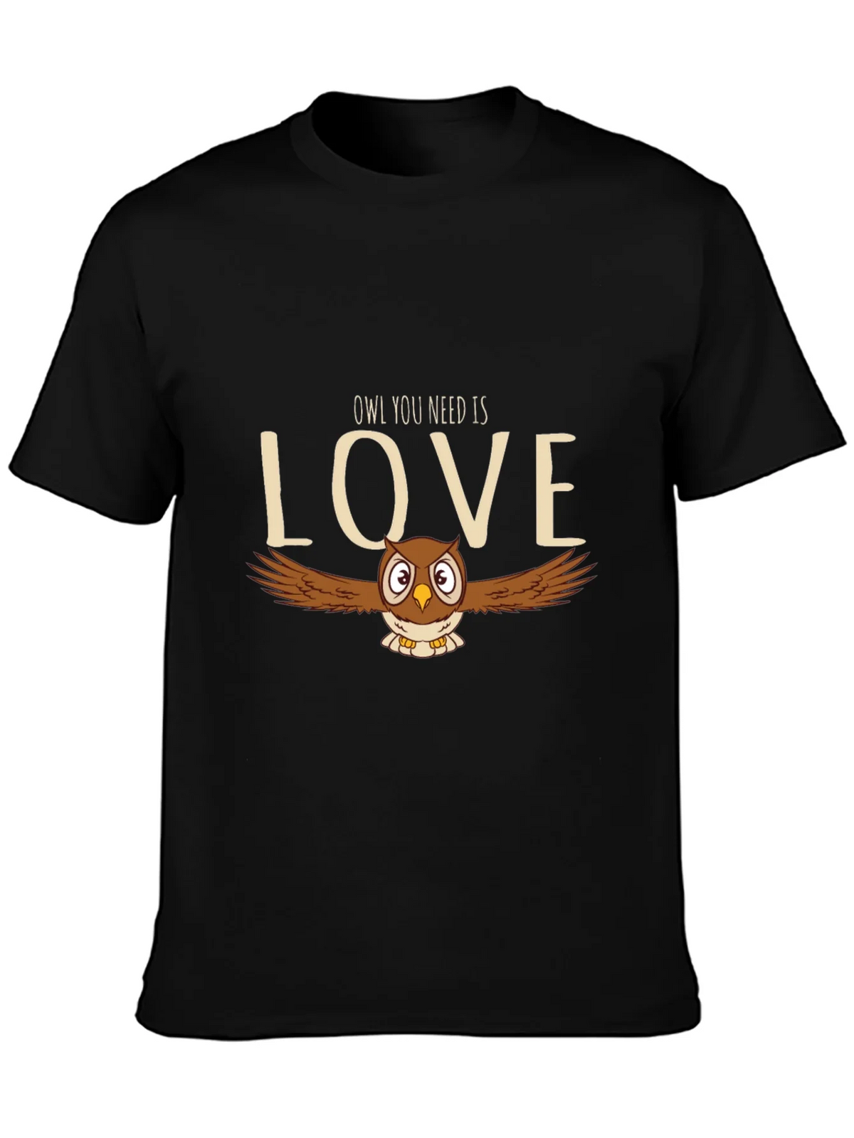 Owl You Need Is Love T-Shirt - Cute Bird Graphic Tee product image 3