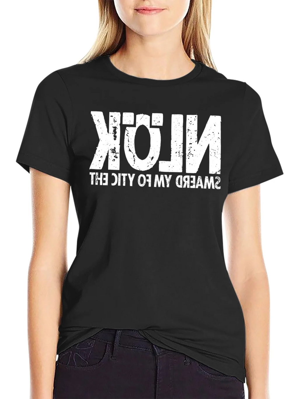 Upside Down City of Dreams Graphic Tee product image 2