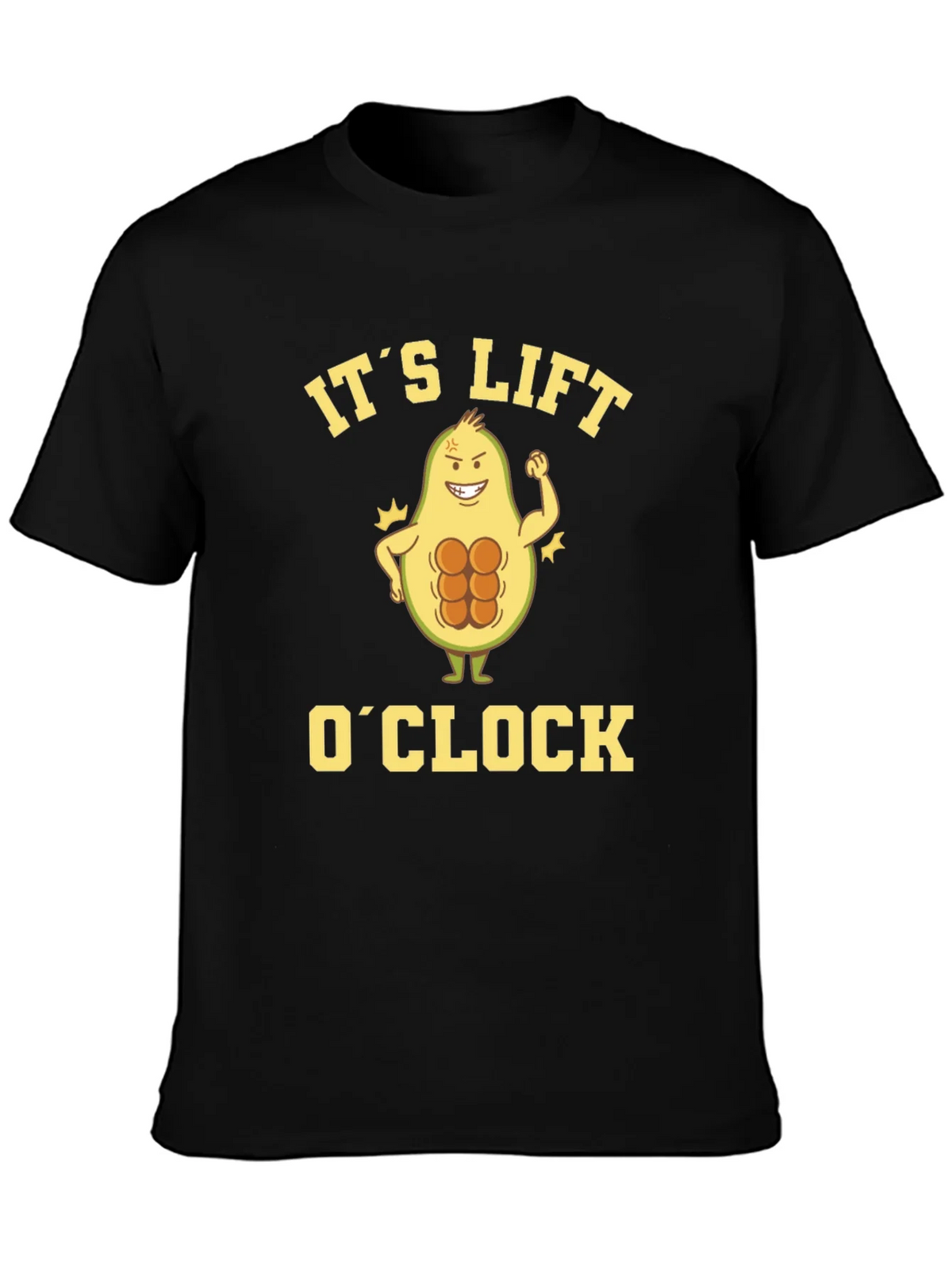 Its Lift OClock Avocado Gym T-Shirt product image 3