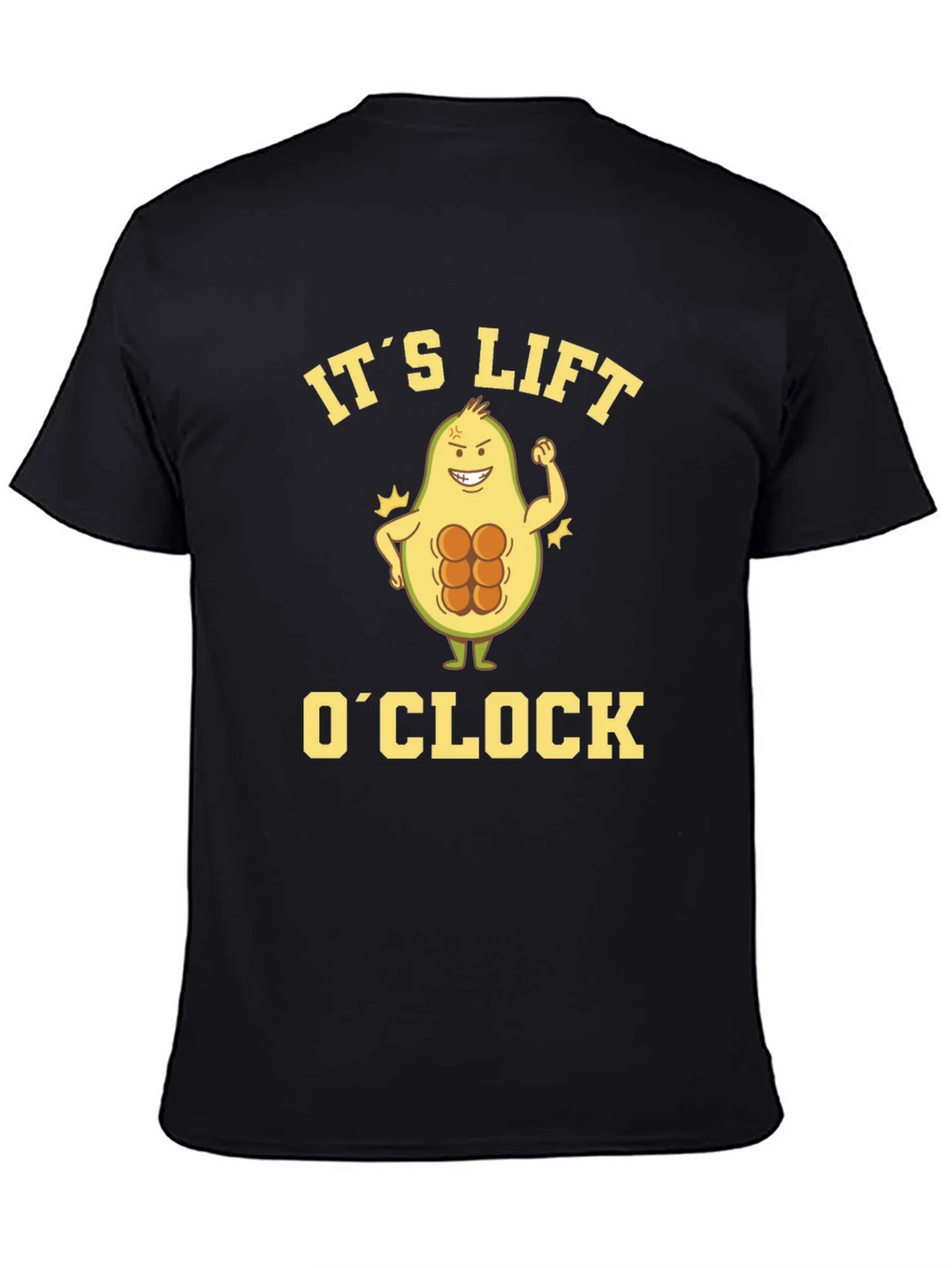 Its Lift OClock Avocado Gym T-Shirt product image 4