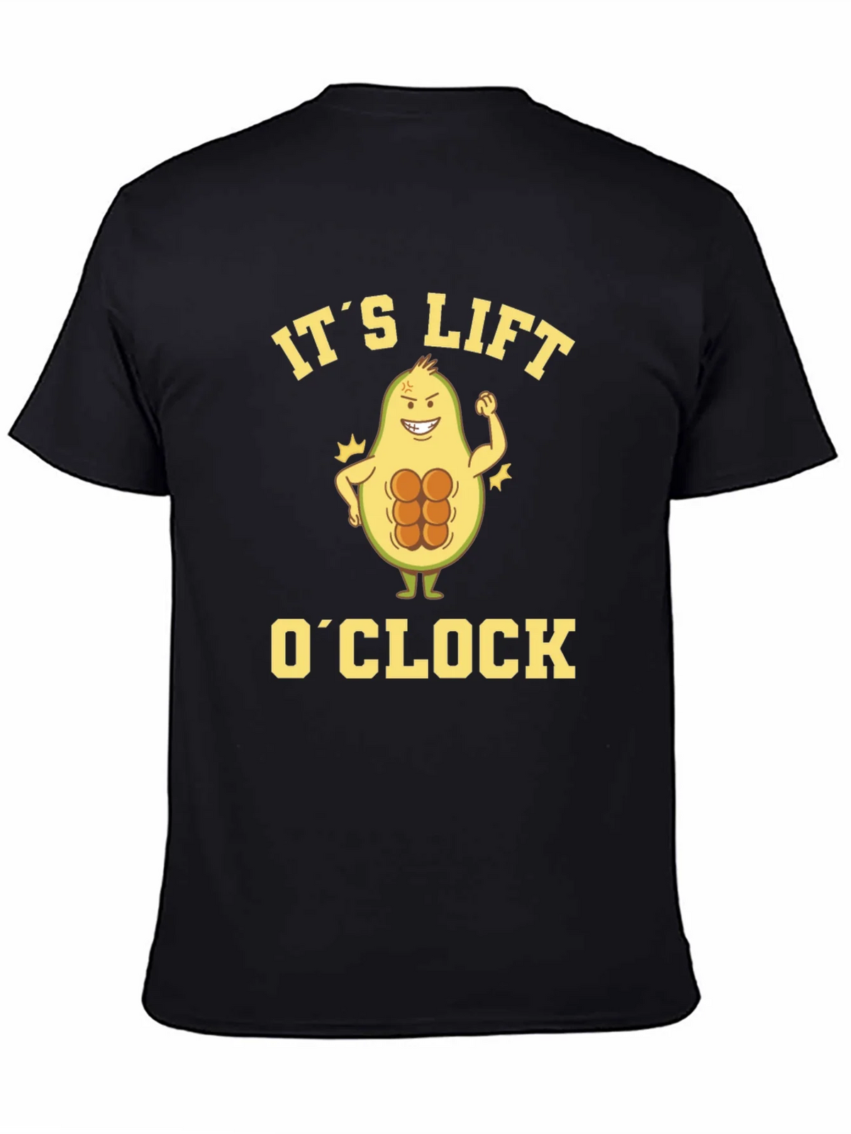 Its Lift OClock Avocado Gym T-Shirt product image 4