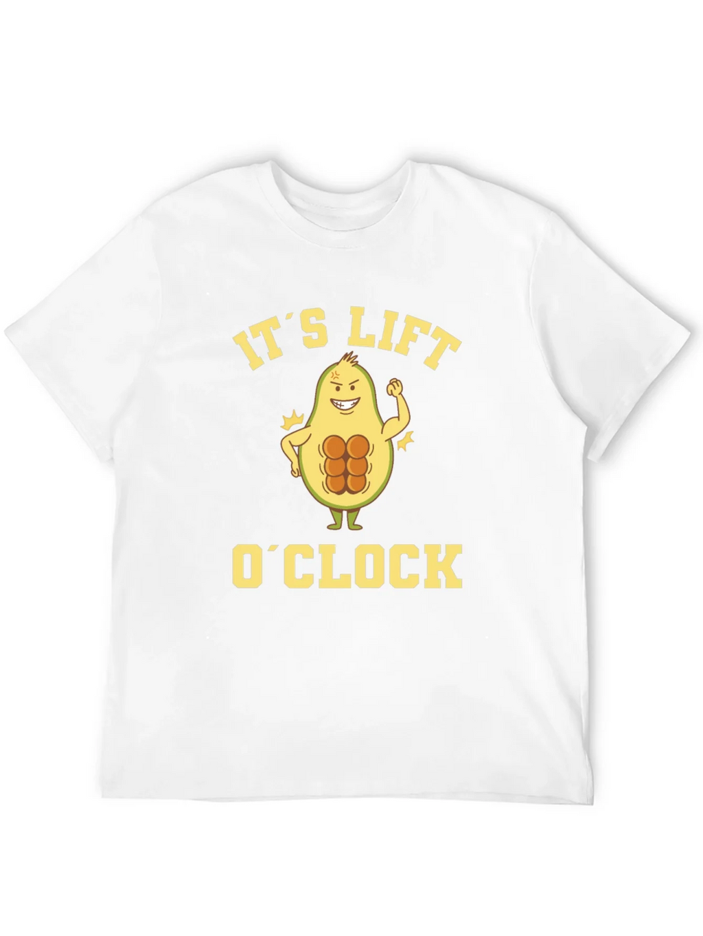 Its Lift OClock Avocado Gym T-Shirt product image 11