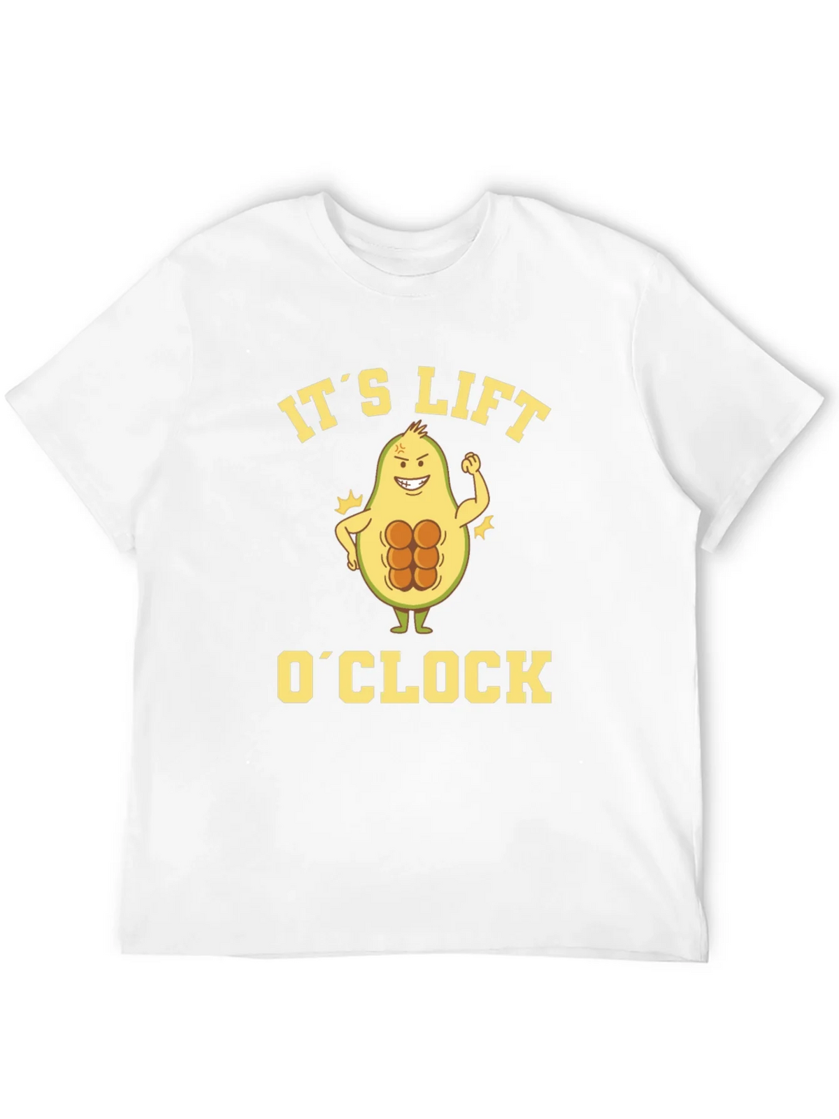 Its Lift OClock Avocado Gym T-Shirt product image 11