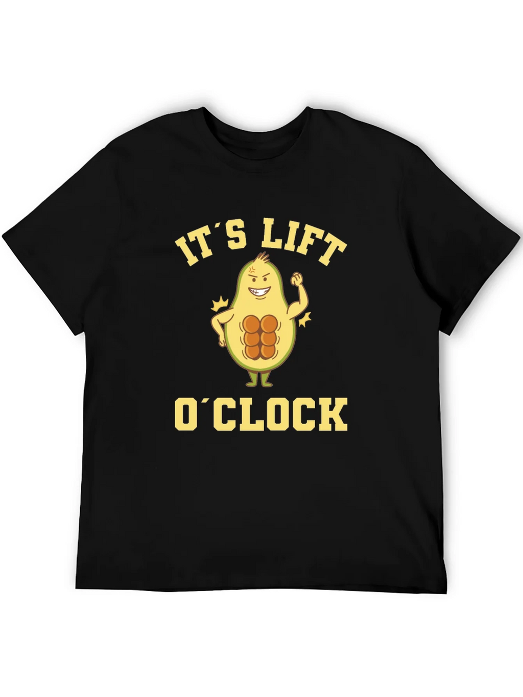Its Lift OClock Avocado Gym T-Shirt product image 5