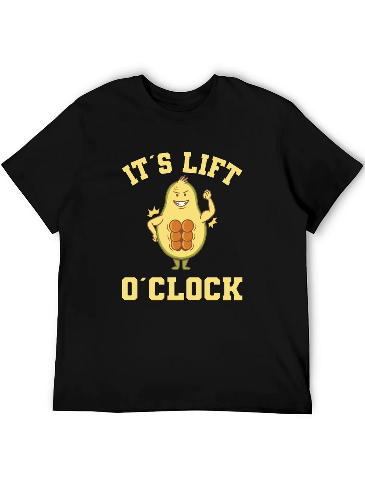 Its Lift OClock Avocado Gym T-Shirt product image 5