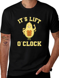 Its Lift OClock Avocado Gym T-Shirt product image 1