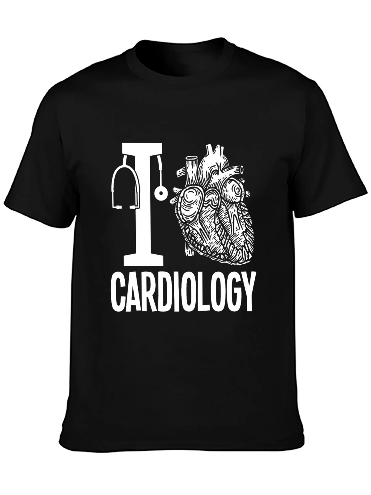I Heart Cardiology T-Shirt - Medical Profession Tee product image 3