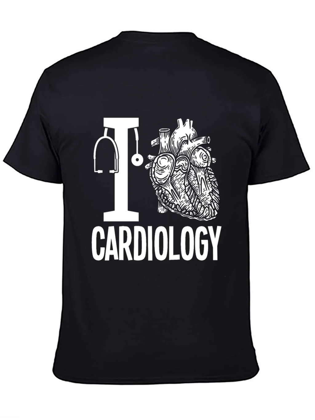 I Heart Cardiology T-Shirt - Medical Profession Tee product image 4