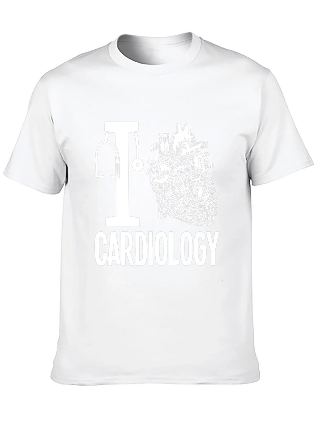 I Heart Cardiology T-Shirt - Medical Profession Tee product image 9