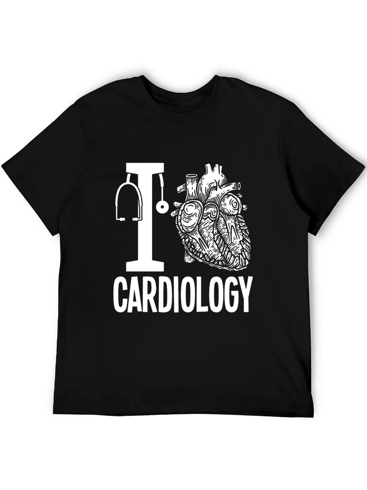 I Heart Cardiology T-Shirt - Medical Profession Tee product image 5