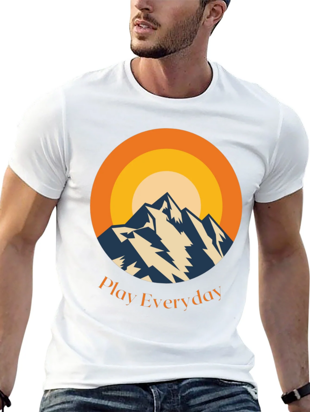 Mountain Sunset Graphic Tee - Play Everyday product image 12