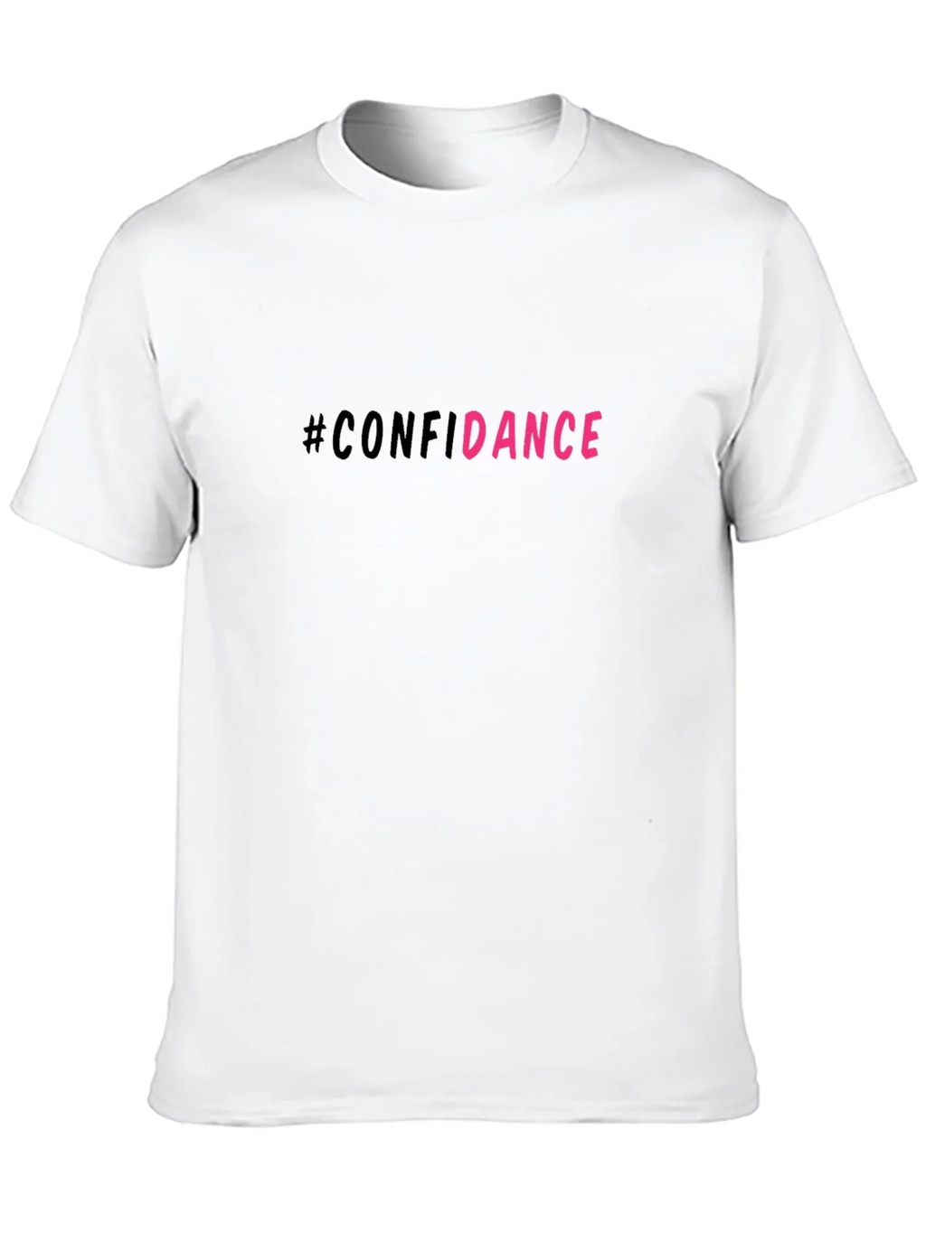#Confidance Graphic Print Black Unisex T-Shirt product image 9