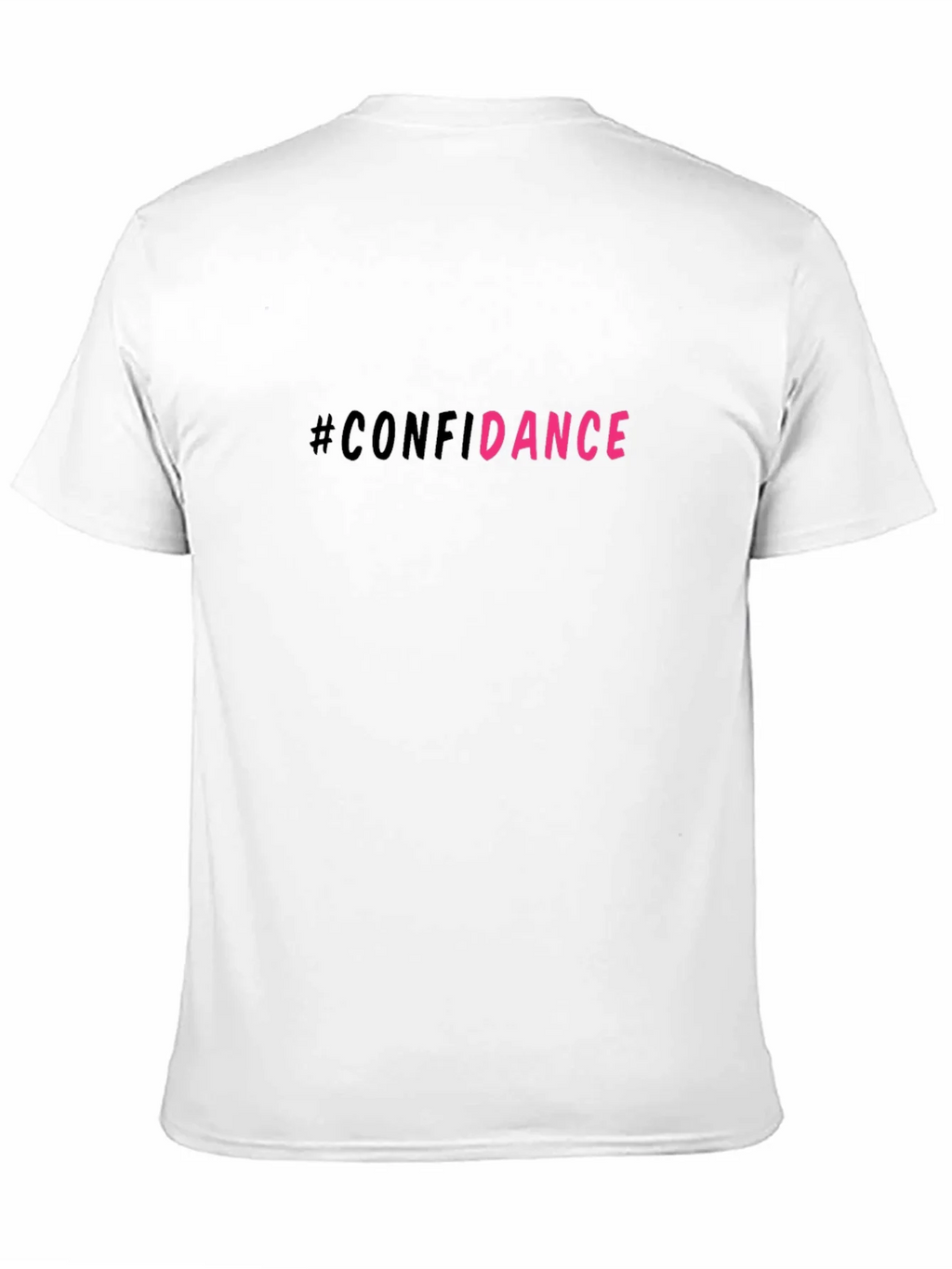 #Confidance Graphic Print Black Unisex T-Shirt product image 10