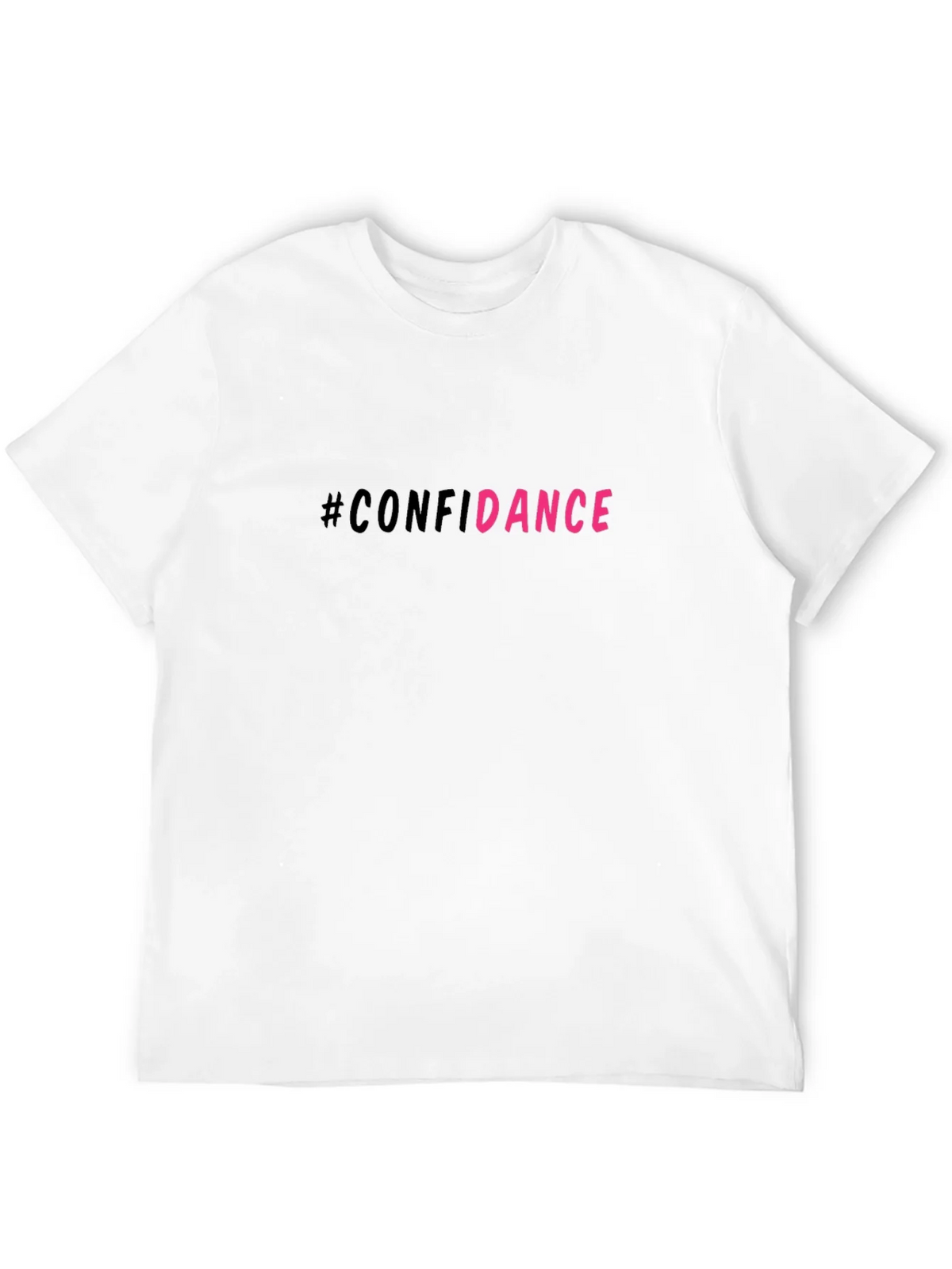 #Confidance Graphic Print Black Unisex T-Shirt product image 11