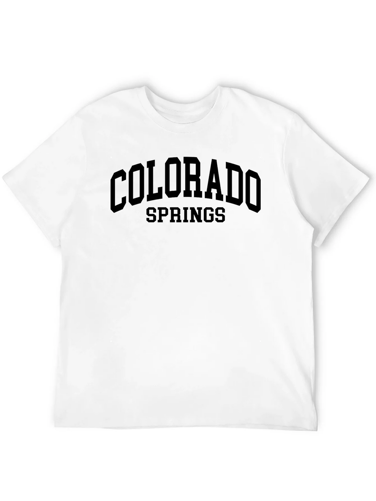 Colorado Springs Black Graphic T-Shirt product image 11