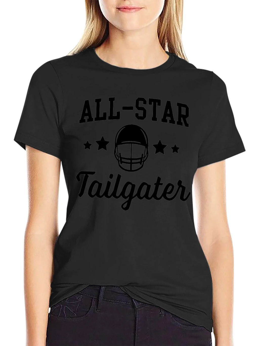 All-Star Tailgater Black T-Shirt product image 2