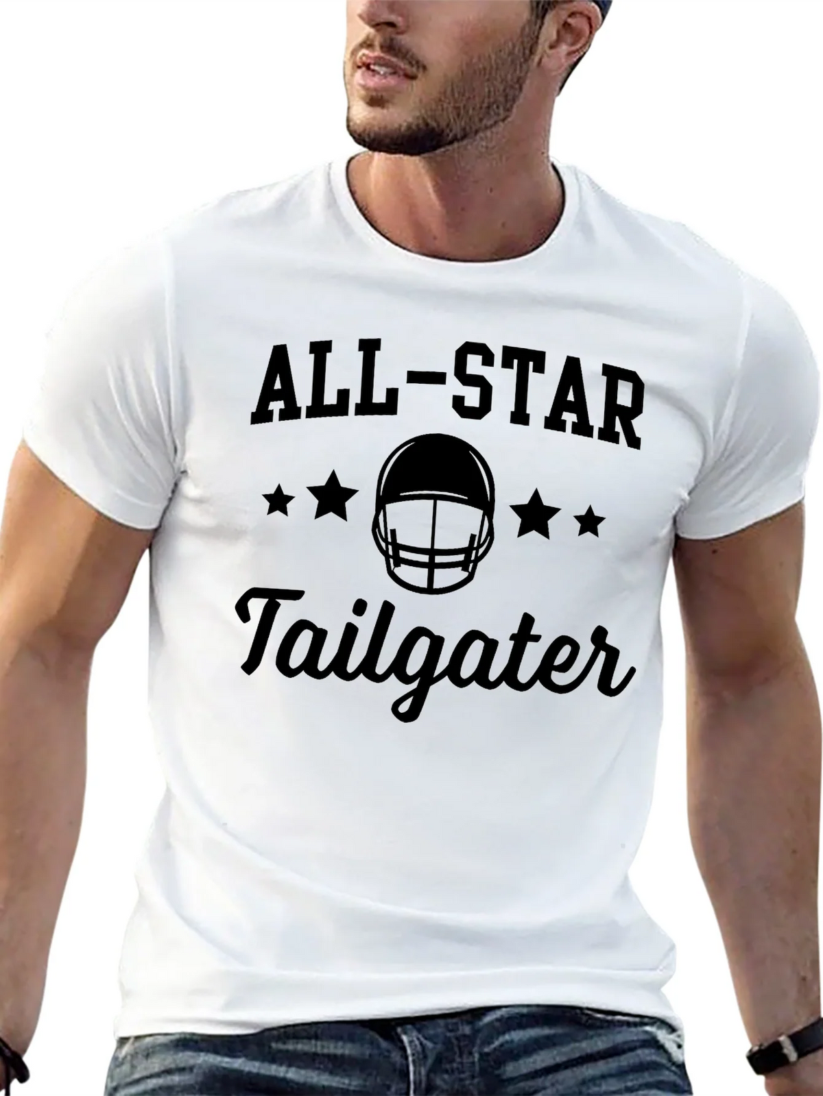 All-Star Tailgater Black T-Shirt product image 12