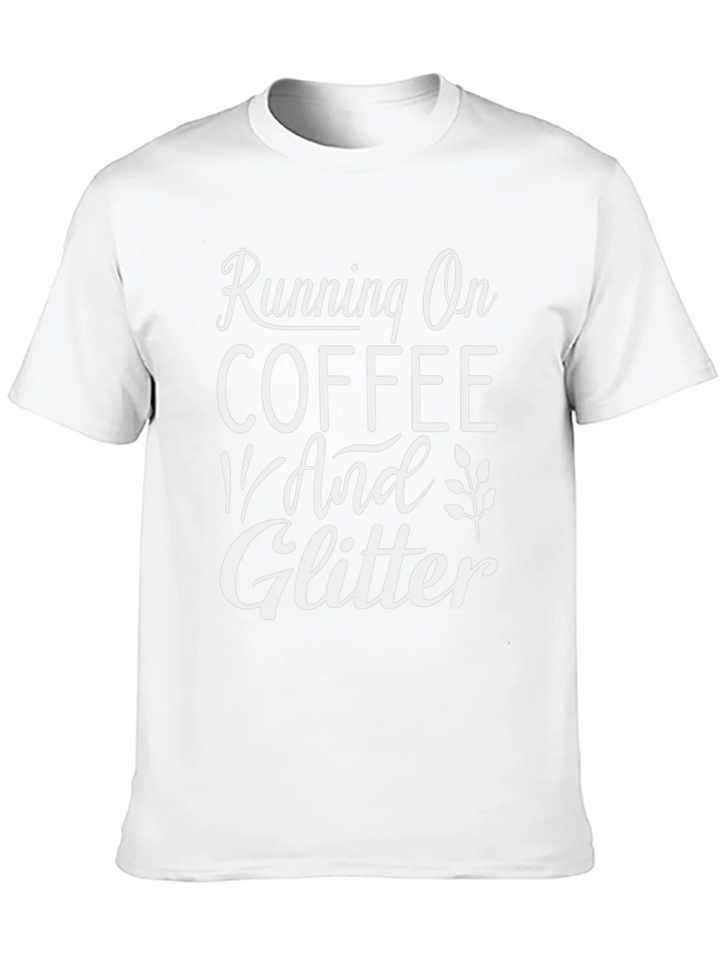 Coffee & Glitter Black Graphic Tee product image 9