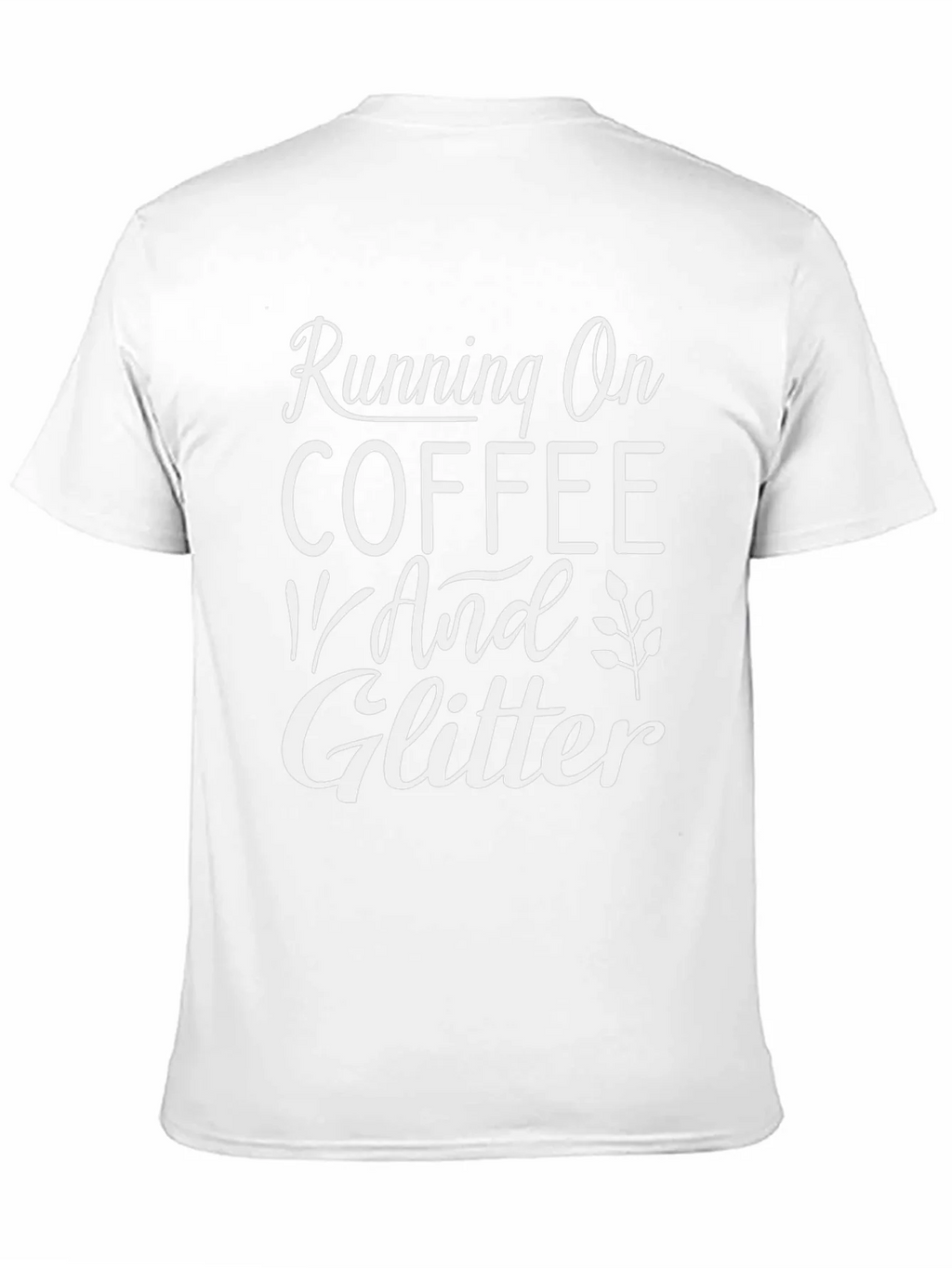 Coffee & Glitter Black Graphic Tee product image 10