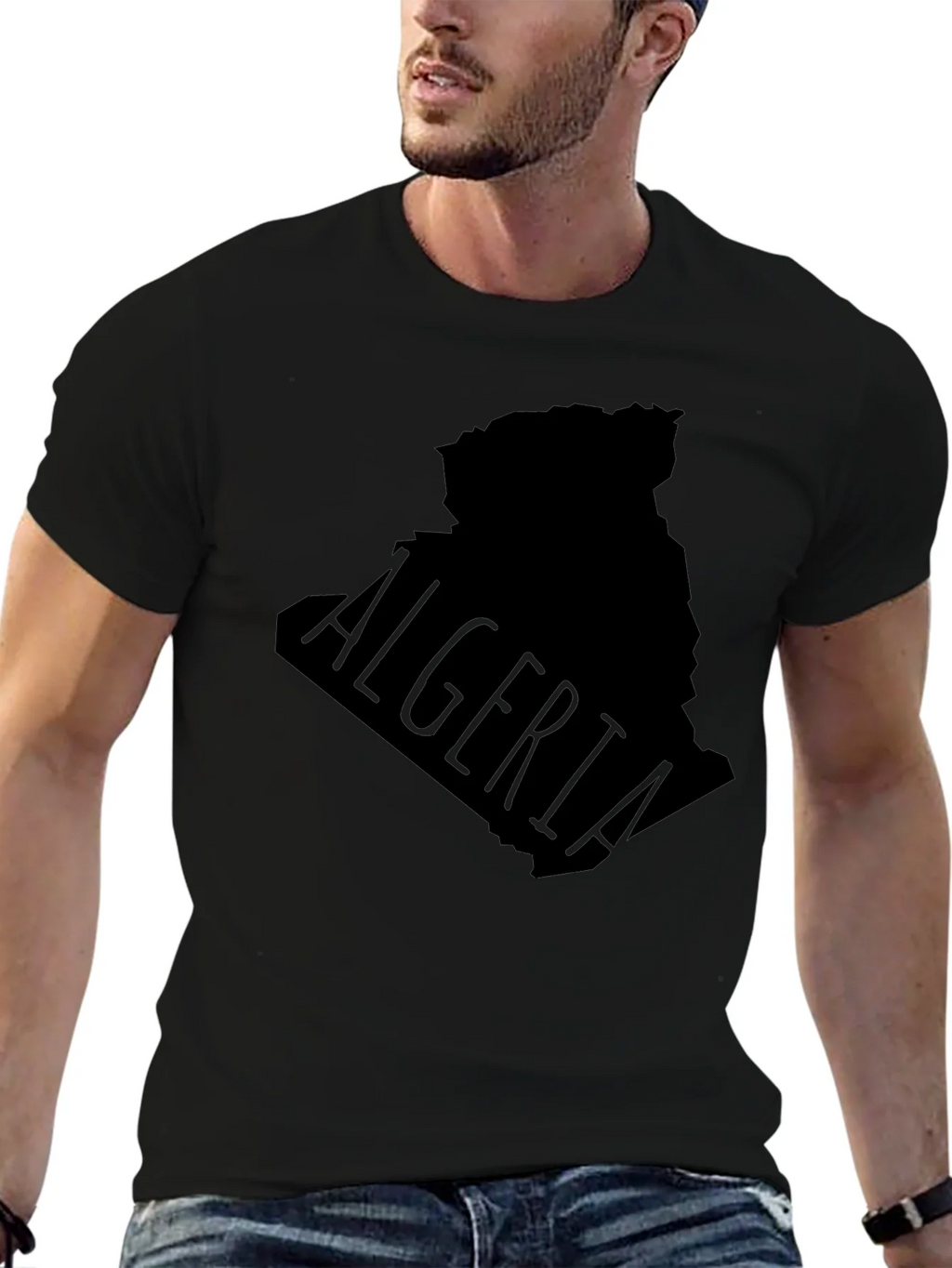 Algeria Map Graphic T-Shirt product image 6